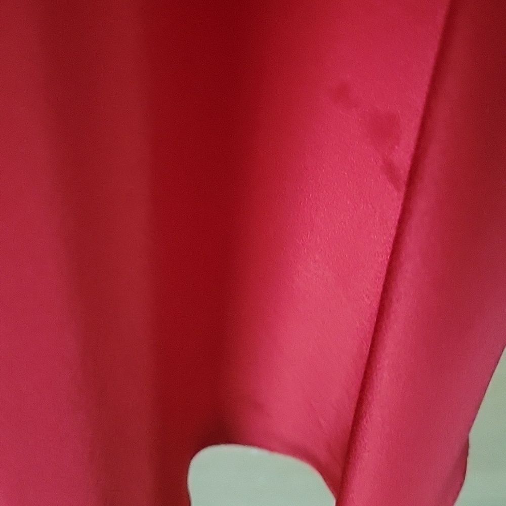 NEW XS Helena Quinn Silk Kate Red Wrap Dress Maxi Long Coquette Flowy Party Gown - Picture 16 of 16